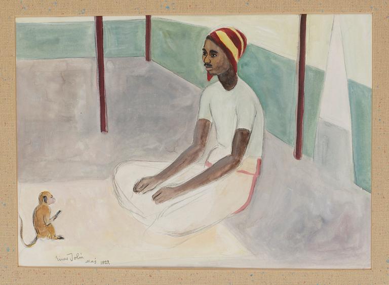 Einar Jolin, "Arab med apa".