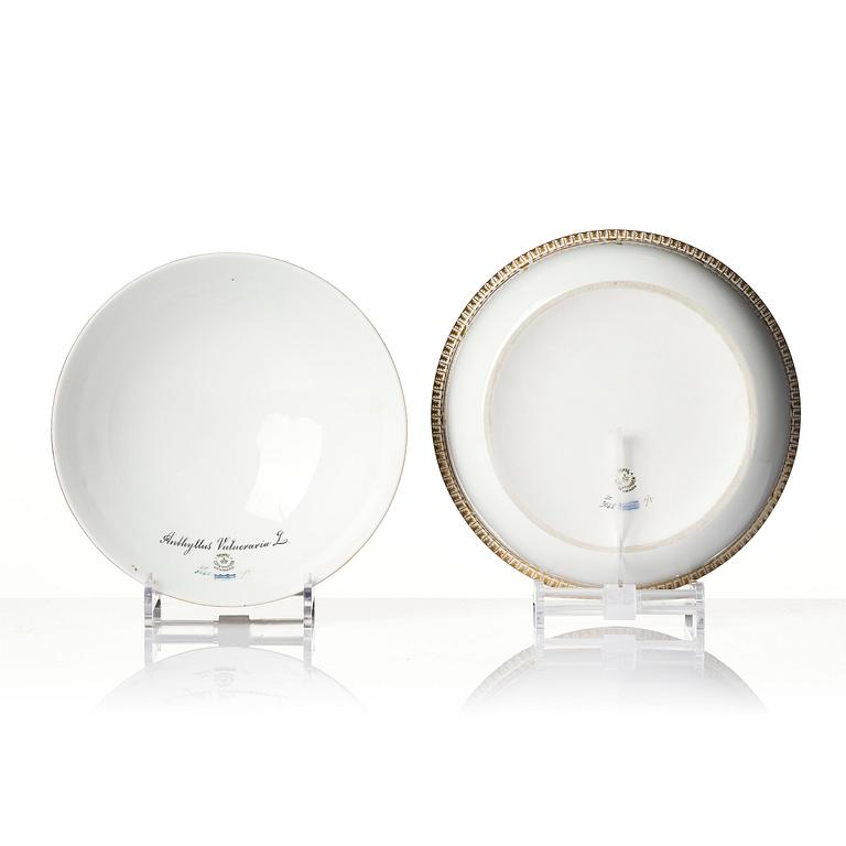 A Royal Copenhagen 'Flora Danica' vegetable tureen with cover, Denmark, 20th century.