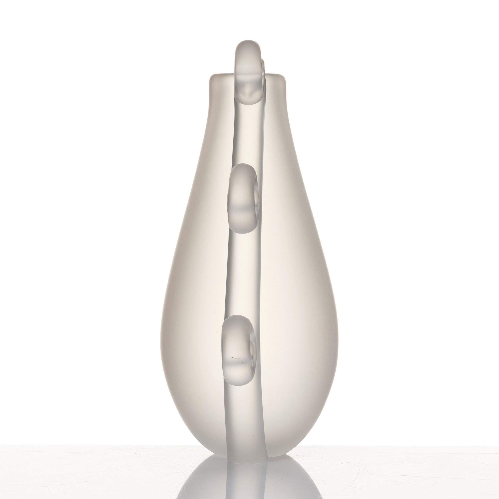 Ann Wåhlström, a glass vase, Kosta Boda, Sweden.