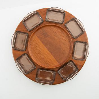 Serving tray "Lazy Susan" Digsmed Denmark 1970s.