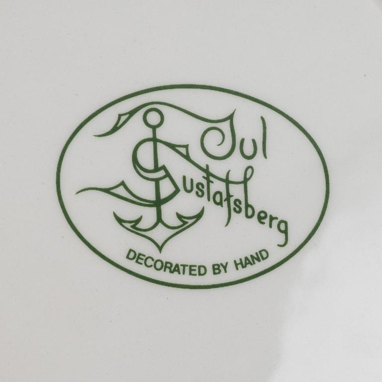 A 18-piece 'God Jul' porcelain service from Gustavsberg.