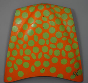 HANNU JUHANI "TUOMARI" NURMIO, skulptur, plåt, "Volvo Amazon", sign.