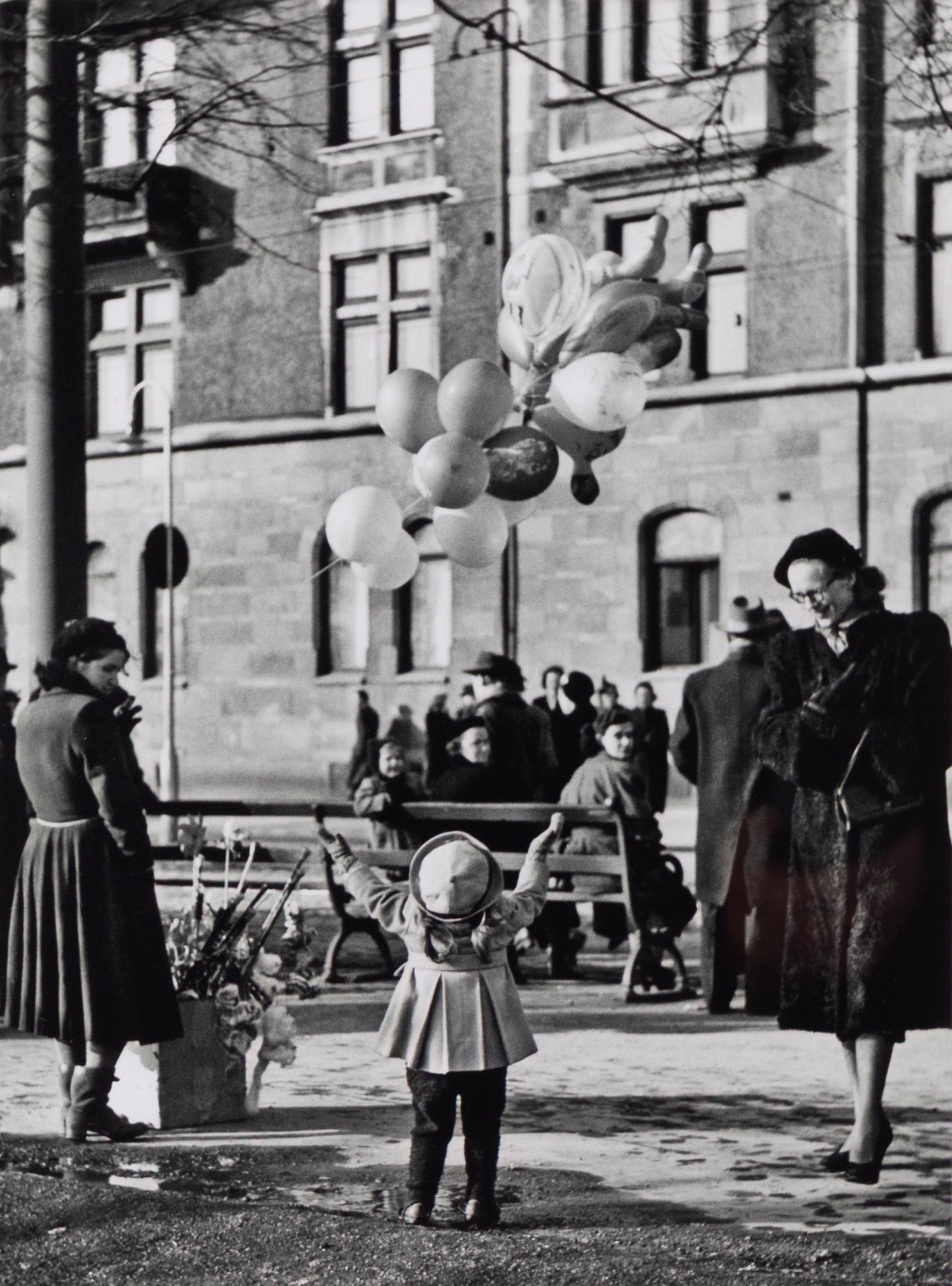 Åke Lange, "Ballongflickan".
