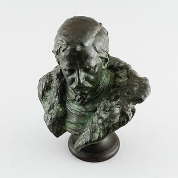 INGEL FALLSTEDT, a bronze sculpture, signed.