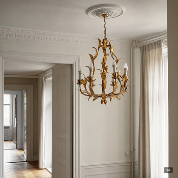 Chandelier, 20th century.