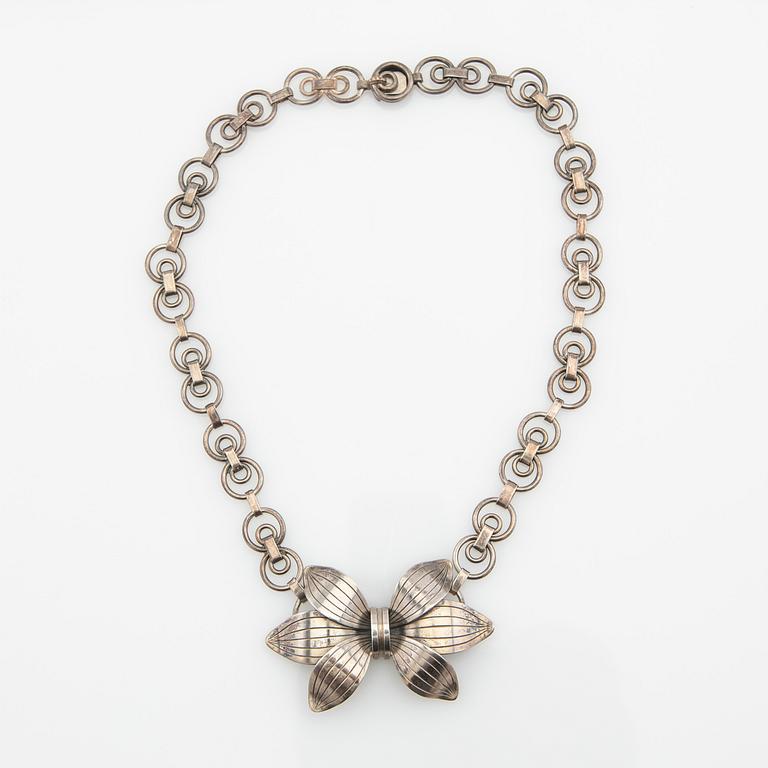 Collier, silver, HE Ateljé Stigbert, 1948.