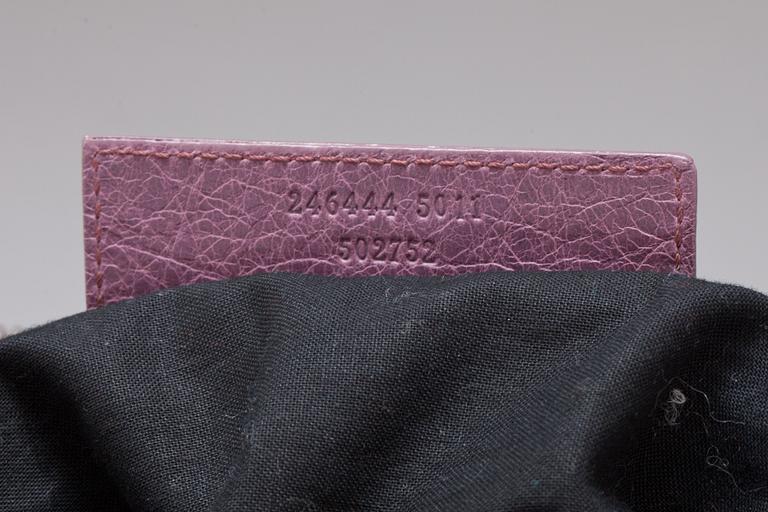 HANDVÄSKA, lammskinn. Balenciaga.