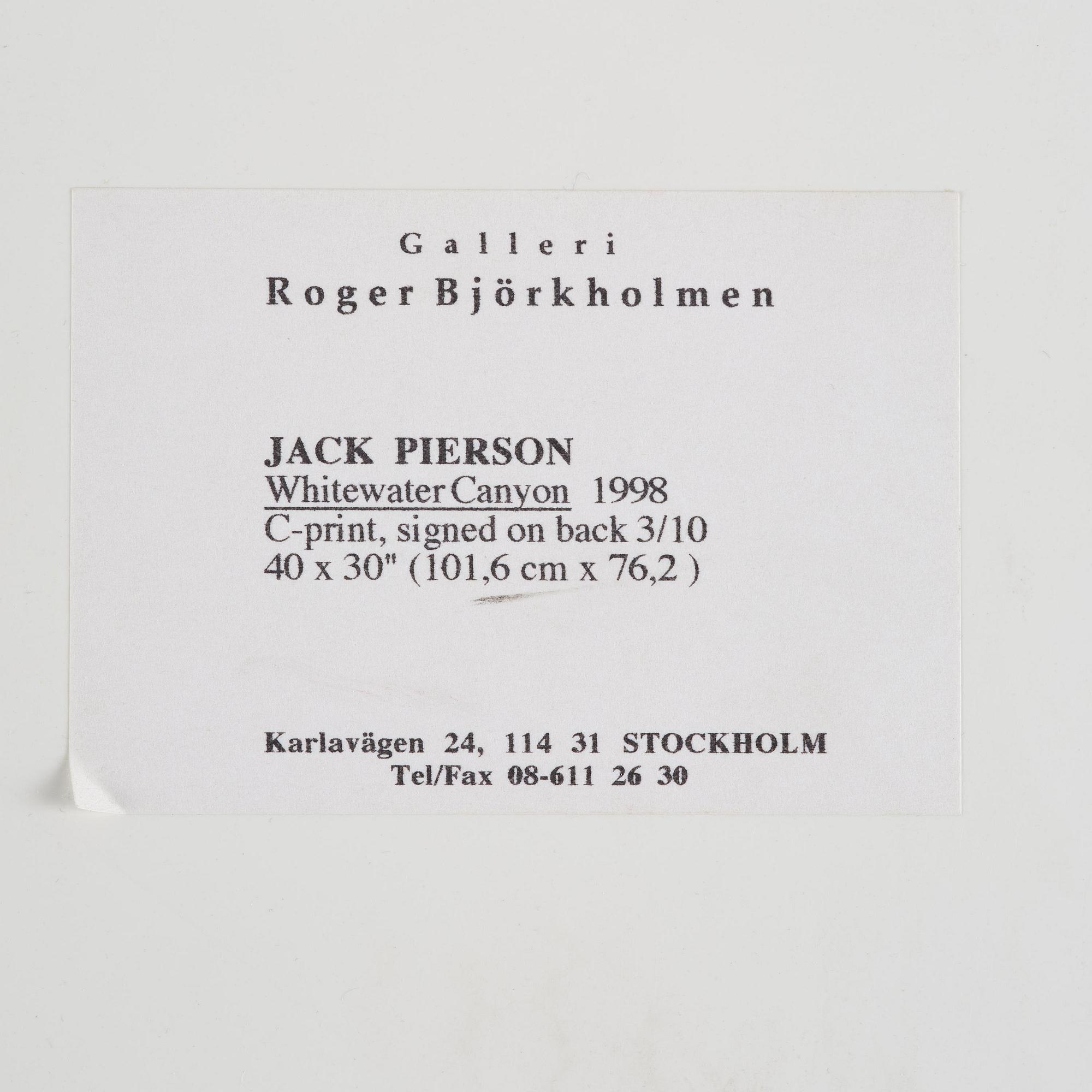 Jack Pierson, "Black Gold", 1998.