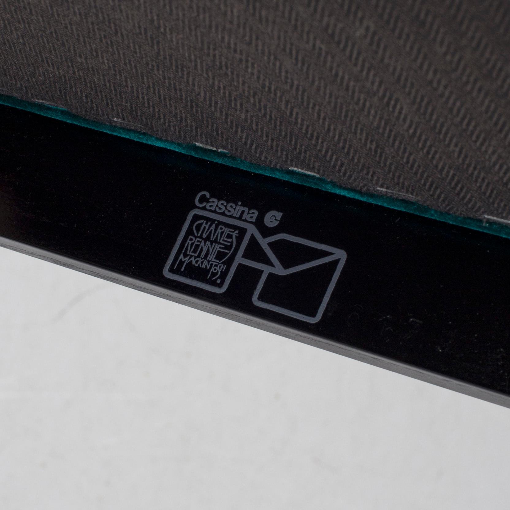 CHARLES RENNIE MACKINTOSH, stol, "Hill House 1", Cassina, Italien. Formgiven 1902.