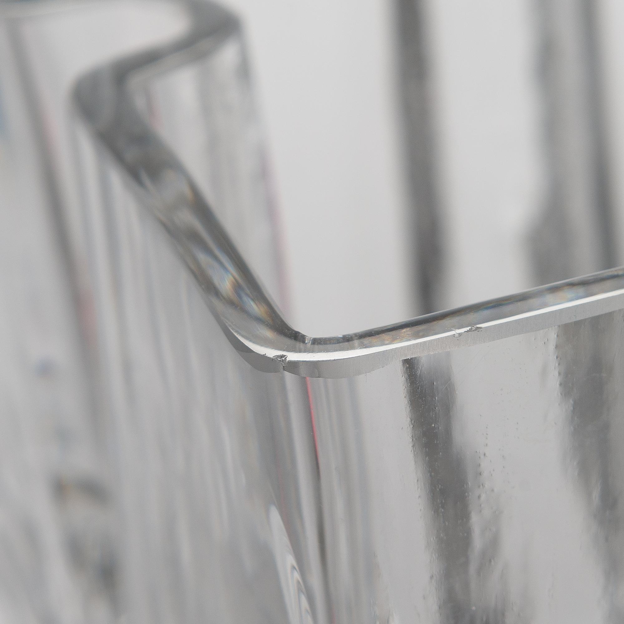 HELENA TYNELL, a '6608' vase signed Helena Tynelll Riihimäen Lasi.