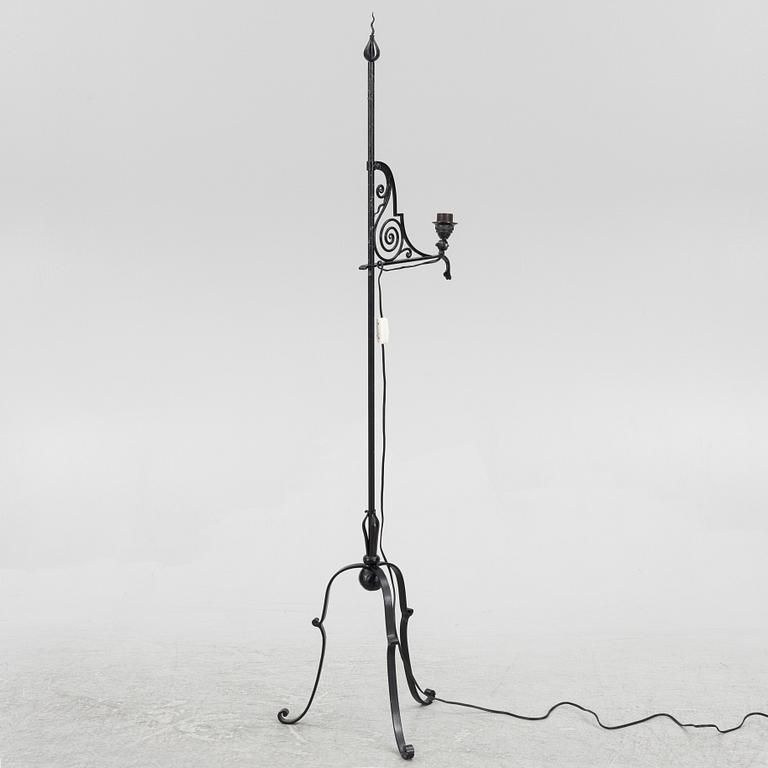 A floor lamp, first half of the 20th Century.