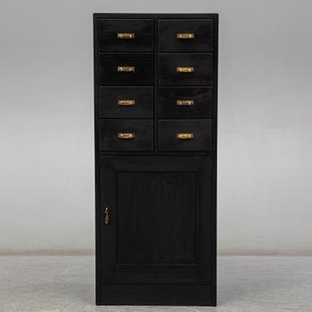 An early 20th century archive cabinet.