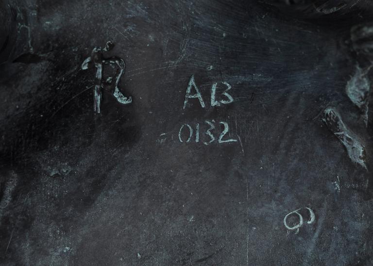 FIGRUIN, brons, orientalisk, 1900-tal.