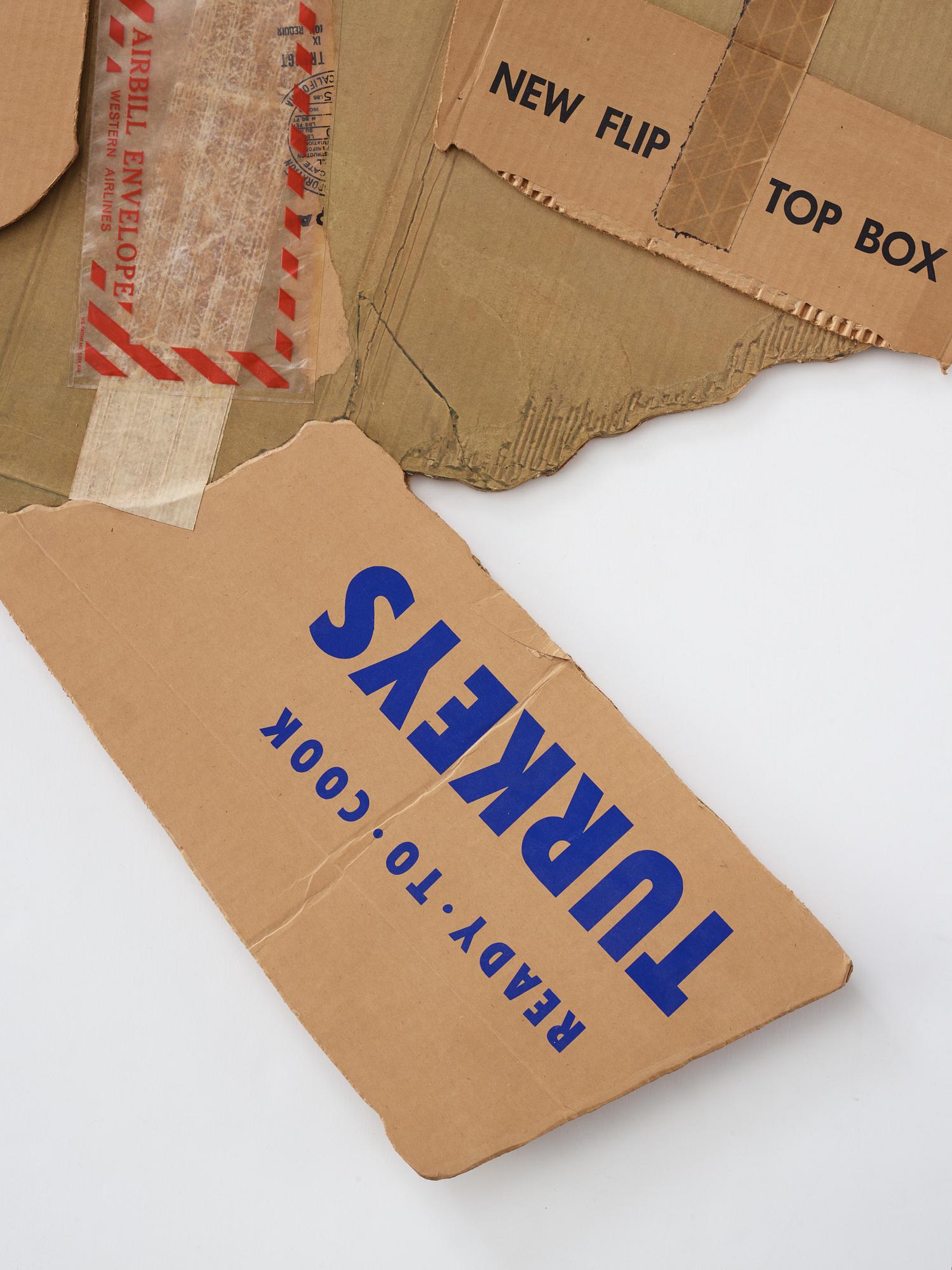 Robert Rauschenberg, Cardbird III from: "Cardbird series".