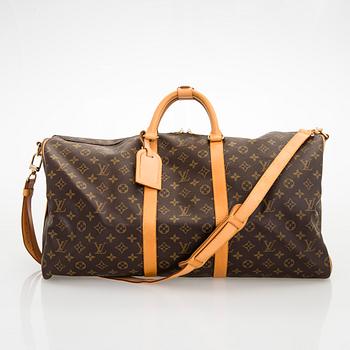 Louis Vuitton, "Keepall 55 Bandoulière", väska.