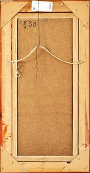 RUNE WAHLSTRÖM, olja på pannå, sign.