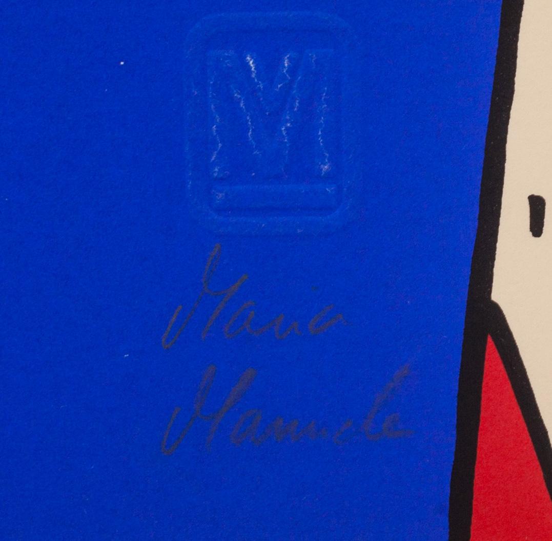 MARIA MANUELA VINTILESCU, färgserigrafi, signerad och numrerad 90/250.