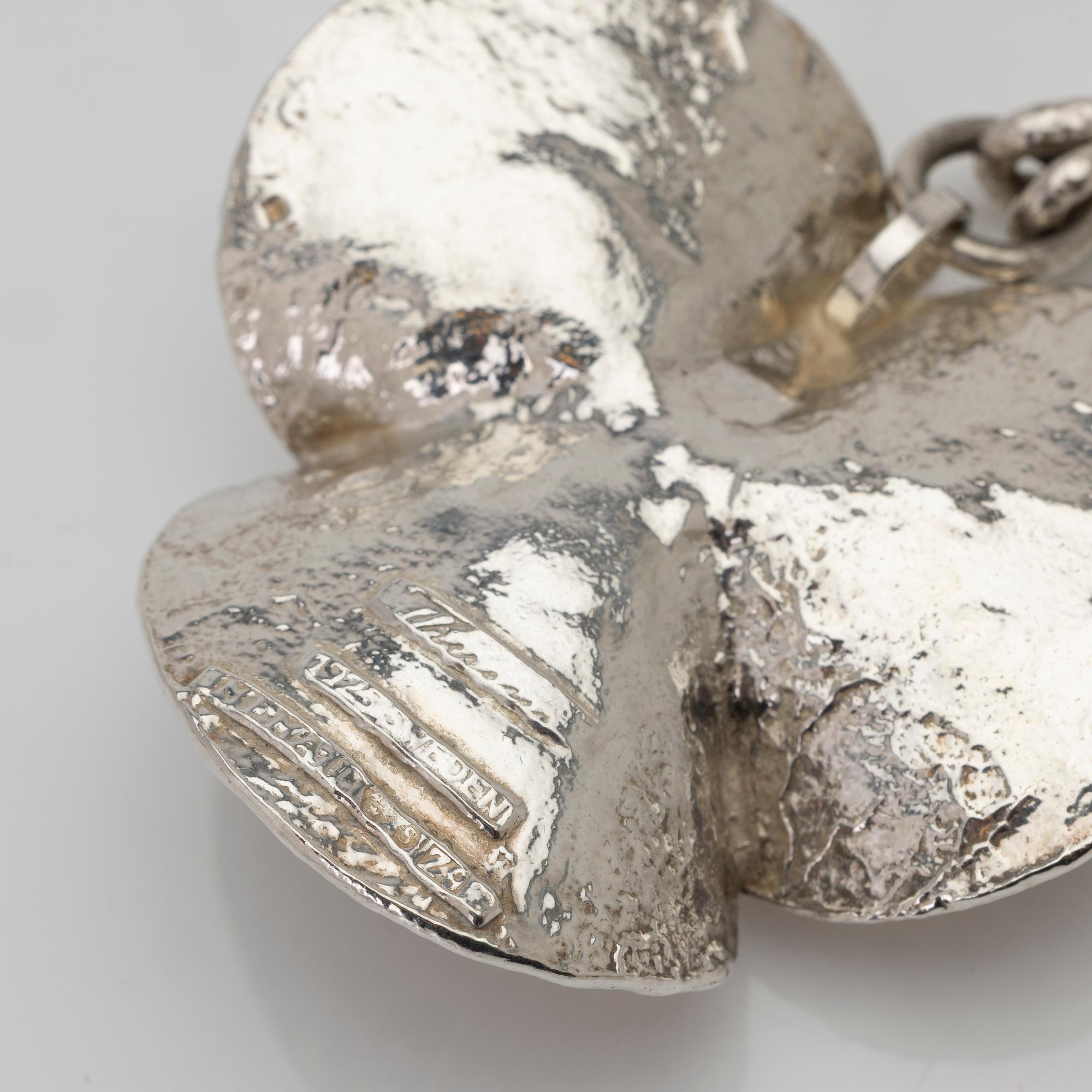Theresia Hvorslev, Silver necklace, MEMA Lidköping 1974-1975.