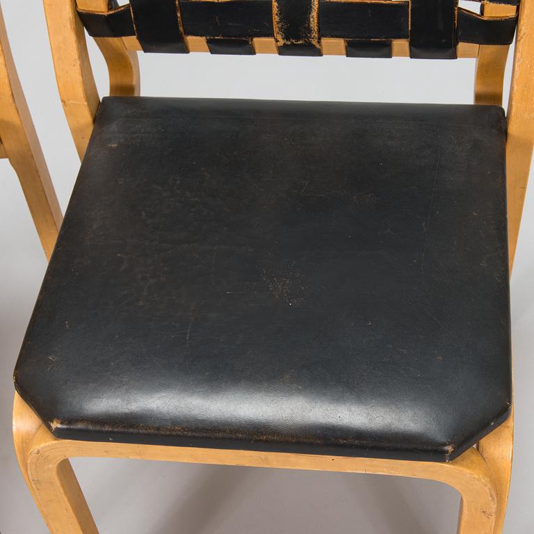 Alvar Aalto, stolar, ett par, modell 612 för Artek 1960/1970-tal.