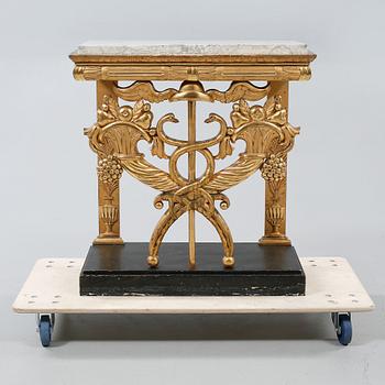KONSOLBORD, empire-stil, omkring år 1900.