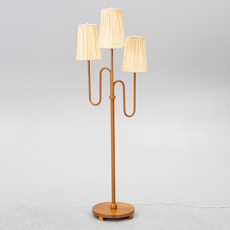 Floor lamp, Swedish Modern, 1940s.