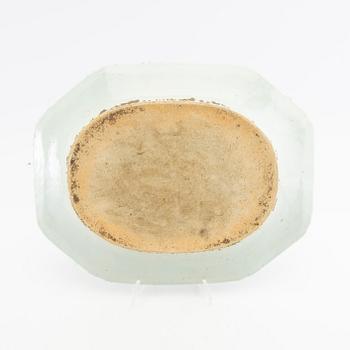 Serving dishes 5 pcs China around 1800 porcelain.