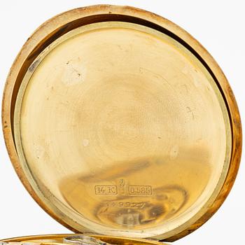 Ulysse Nardin, pocket watch, hunter, 52 mm.