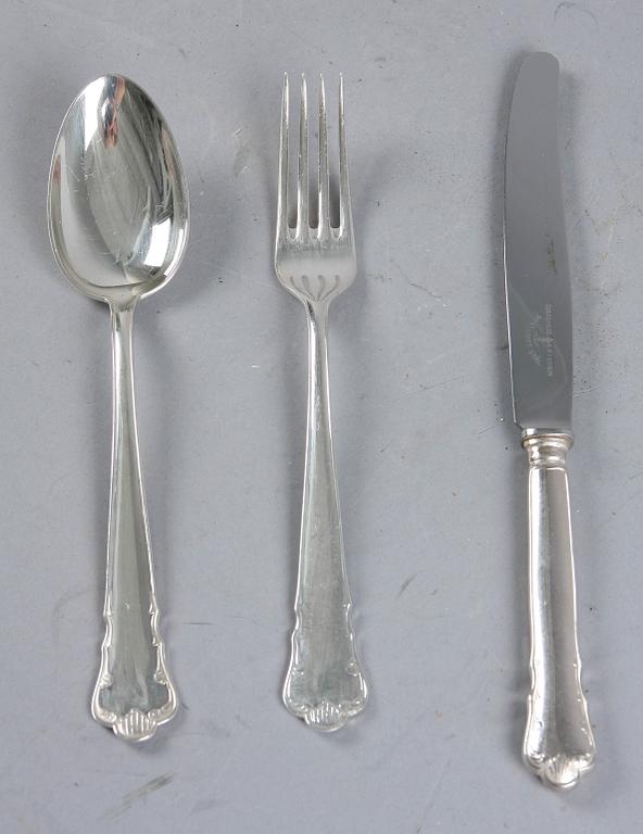 BESTICK, 12+12+12, nysilver. "Ingrid".