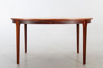 Matbord, jakaranda. 1960-tal.