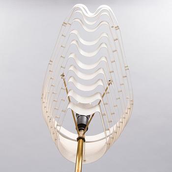 Alvar Aalto, A FLOOR LAMP, A 805 'Angel's Wing'. Manufactured by Valaistustyö.