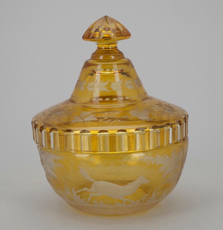 SKÅL samt LOCK, glas, Östeuropa 1900-talets senare hälft.