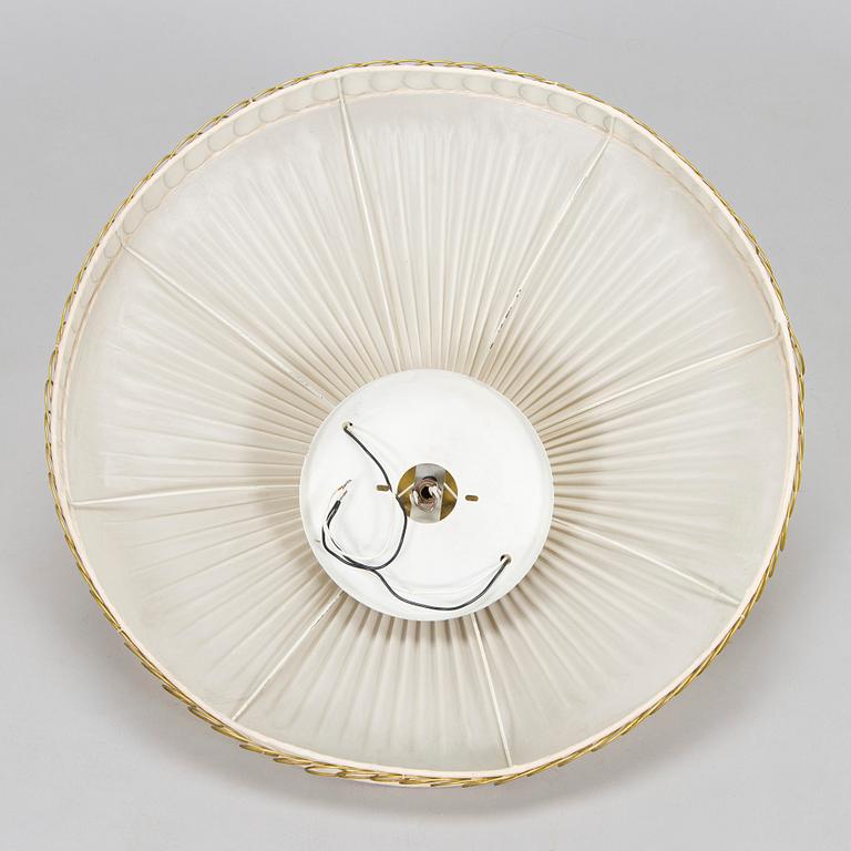 A mid-20th century ceiling light by Valinte.