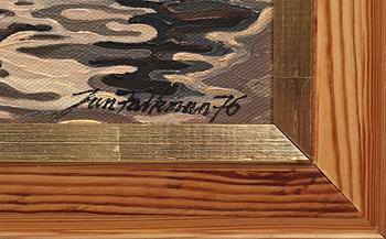 JAN FALKMAN, olja på duk, sign.