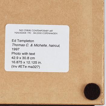 Ed Templeton, fotografi med text 1997.