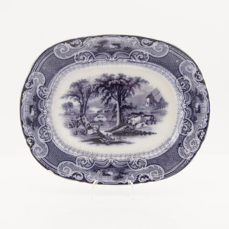 Servis 89 dlr earthenware "Lorraine" S&Co around 1900.