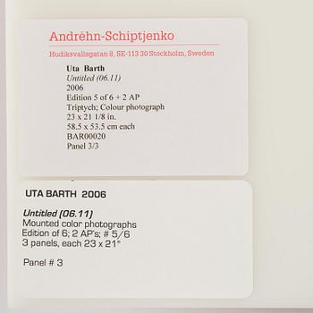 Uta Barth, "Untitled (06.11)".2006.