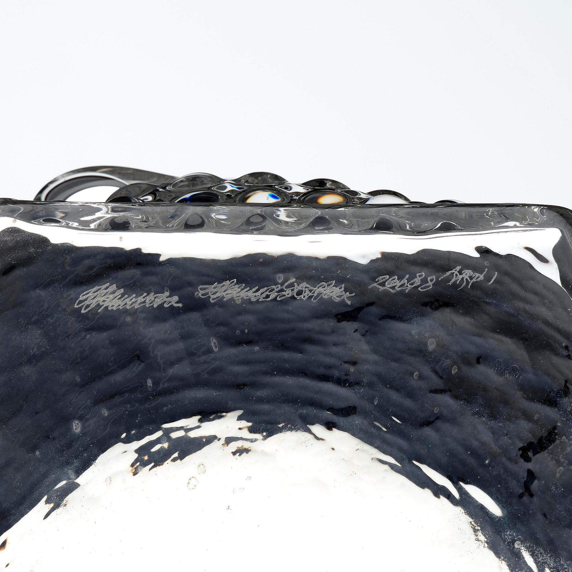 Hanna Hansdotter, "Clam Print", skulptur, glas, The Glass Factory, Boda Glasbruk, 2018, ed. AP 1.