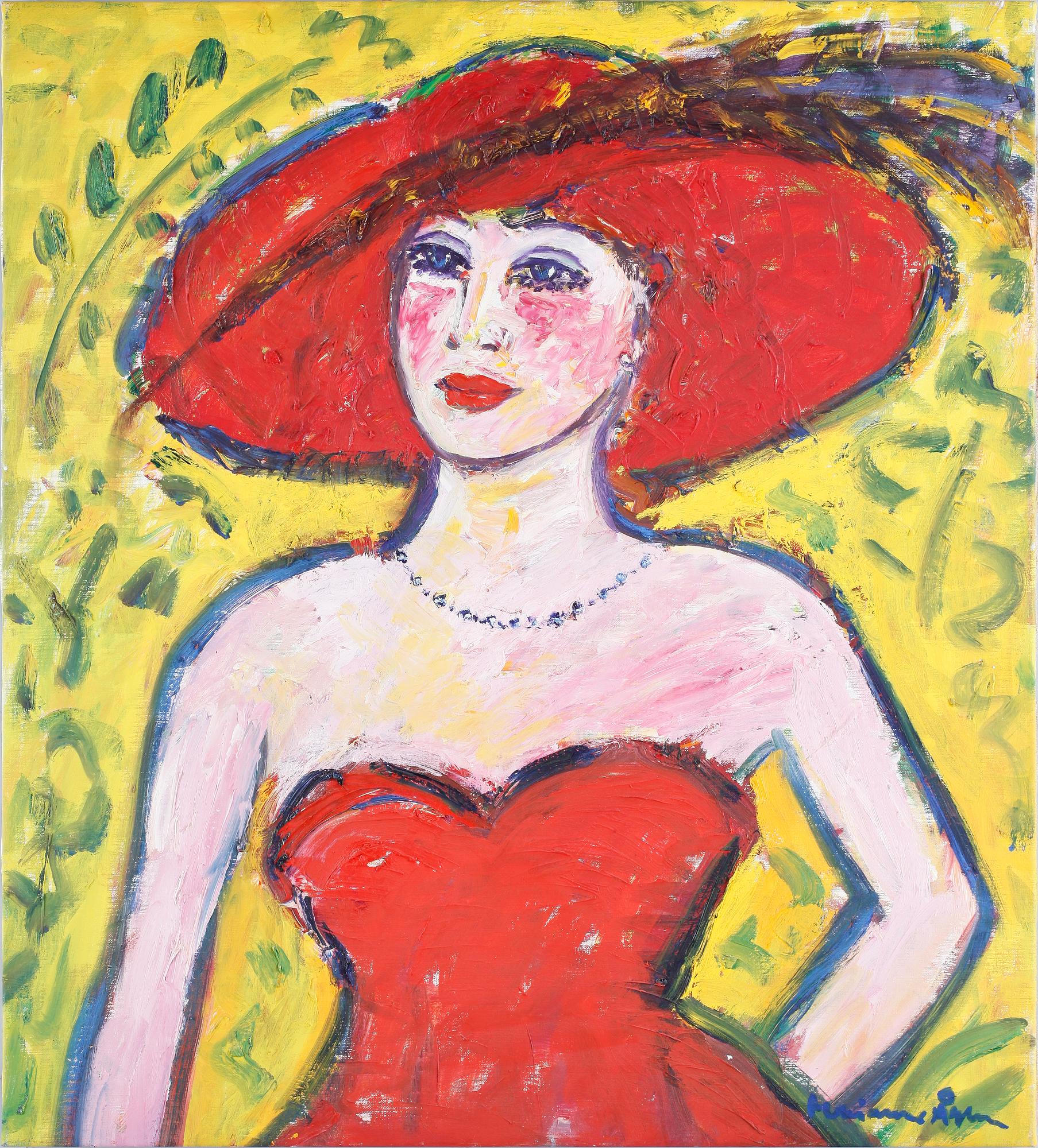 MARIANNE ÅGREN, olja på duk, sign.