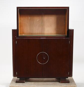 VITRINSKÅP, art deco, 1920/30-tal.