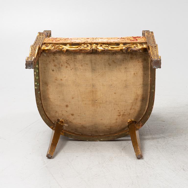 A pair of armchairs, 20th Century.