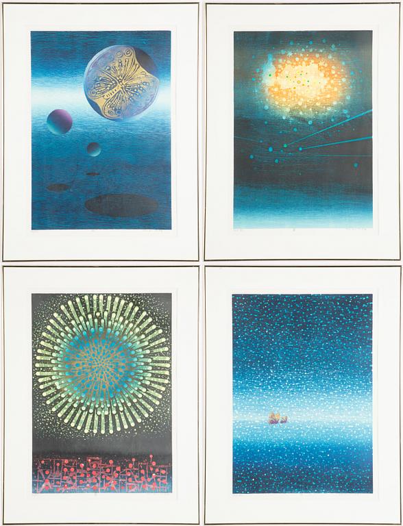 Fumiaki Fukita, "Spring"/"Summer"/"Autumn"/"Winter".