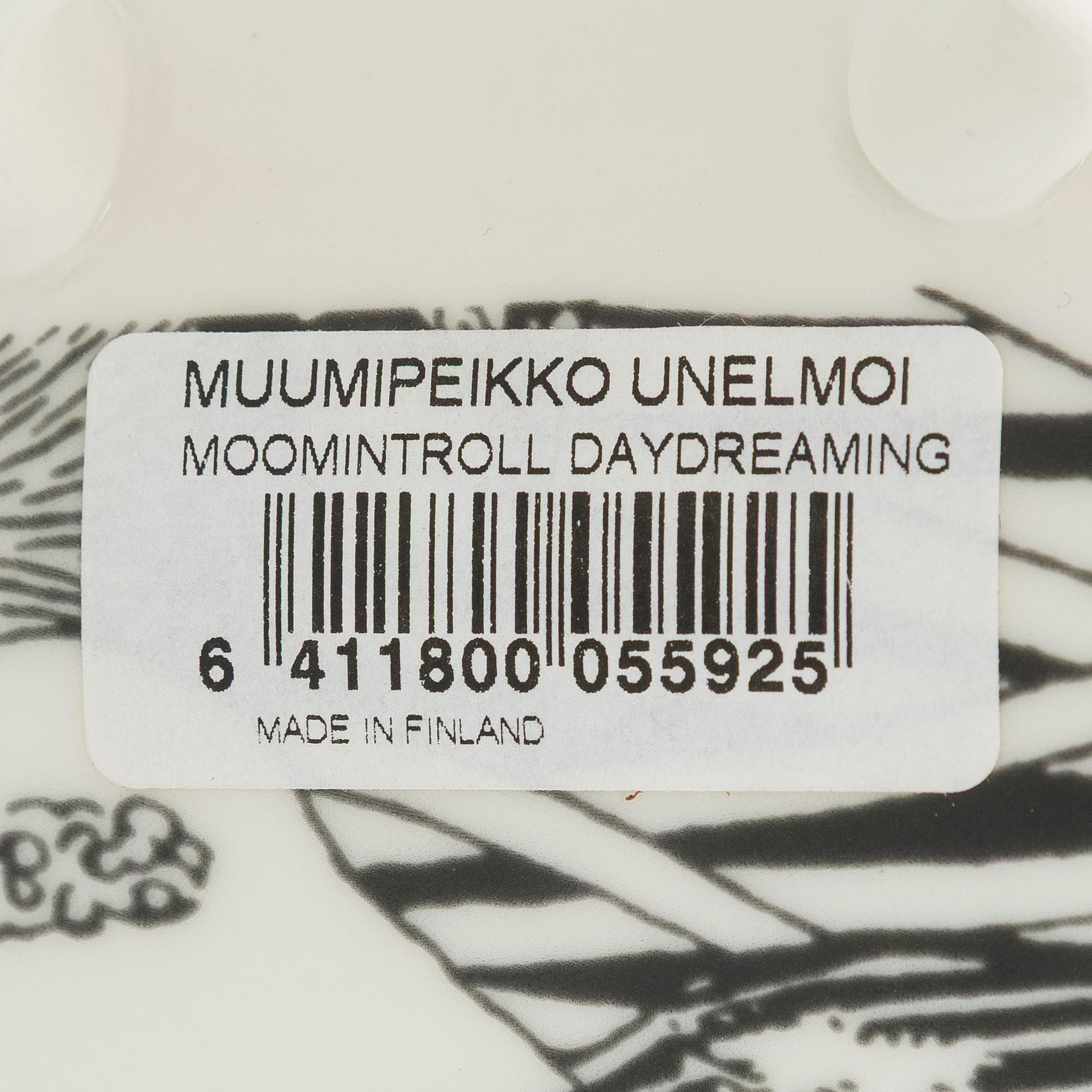 Muminmugg, "Mumintrollet dagdrömmer", porslin, Moomin Characters, Arabia 2005.