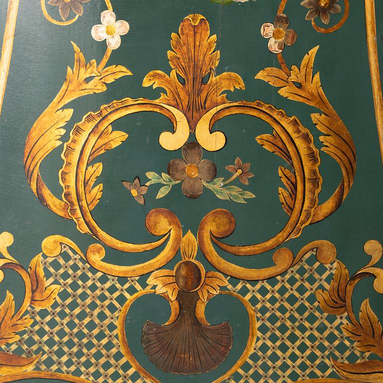 Longcase clock, P Söderman, Rococo, second half of the 18th century.