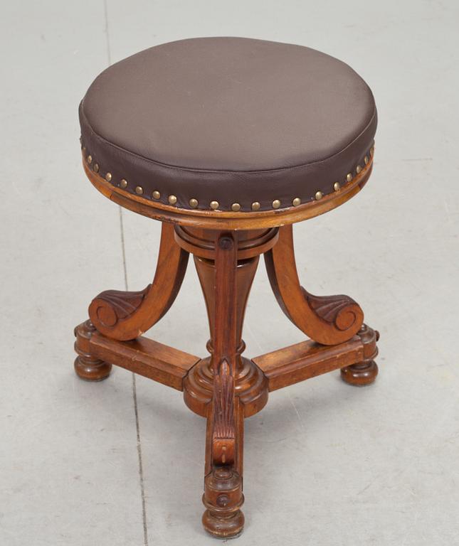 PIANOPALL, nyrenässans, sent 1800-tal.