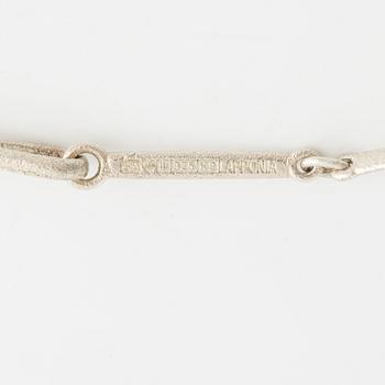 A Lapponia silver necklace.