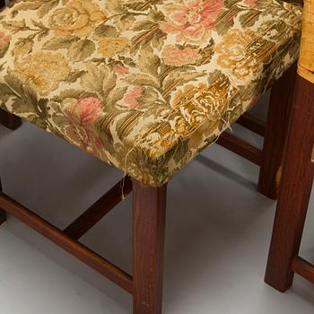 Carl Gustaf Hiort af Ornäs, a mid-20th-century 'Näyttely Senior' dining table and 12 chairs for HMN Huonekalu Nupponen.
