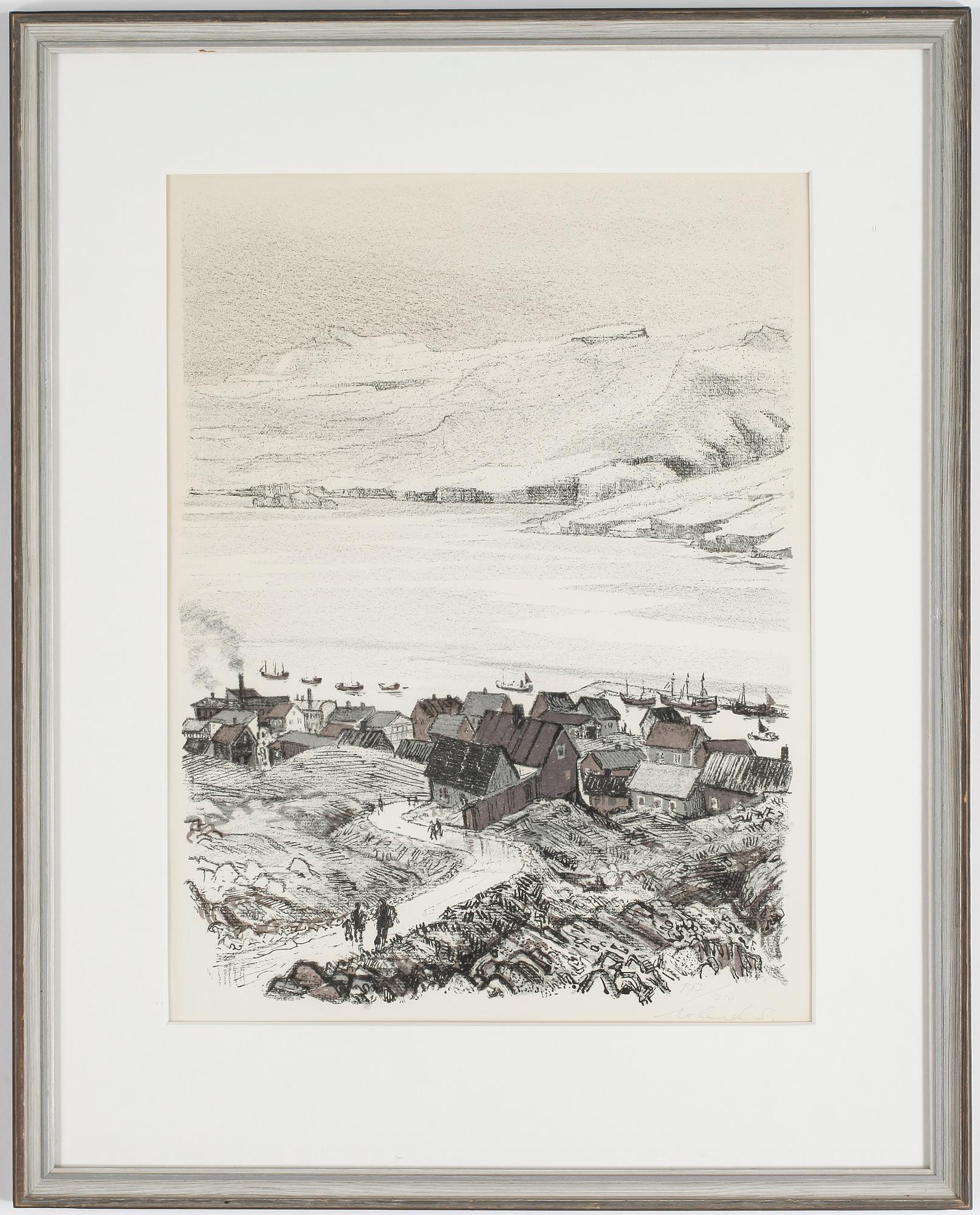 ROLAND SVENSSON, färglitografi, signerad och numrerad 197/350.