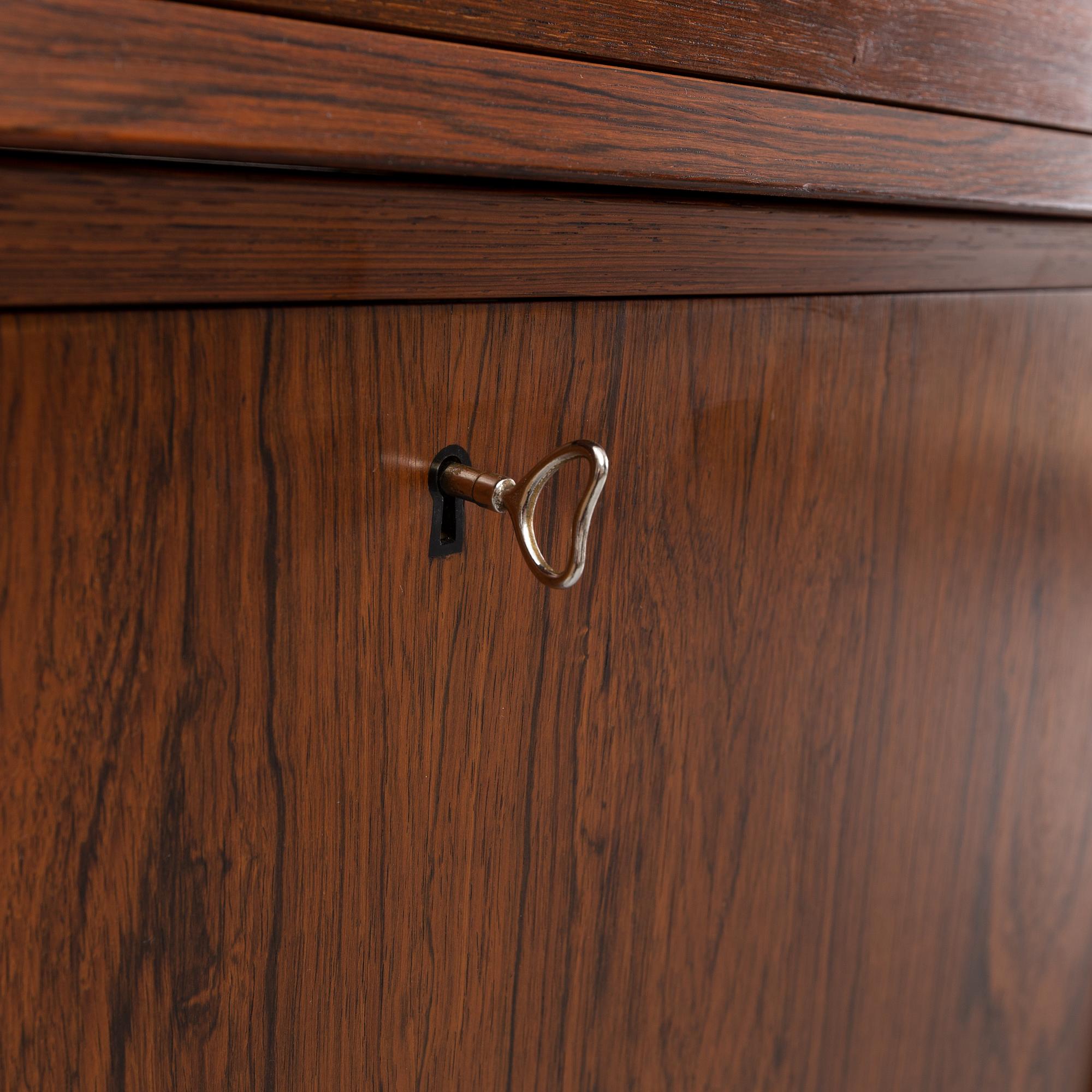 Poul Cadovius, a rosewood 'Royal System', Denmark.