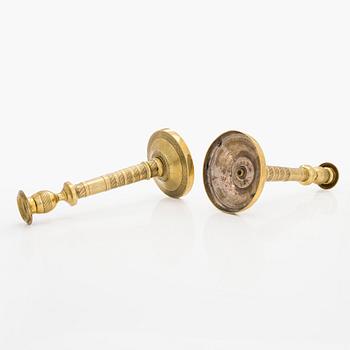 Ljusstakar, ett par 1800-talets senare hälft.