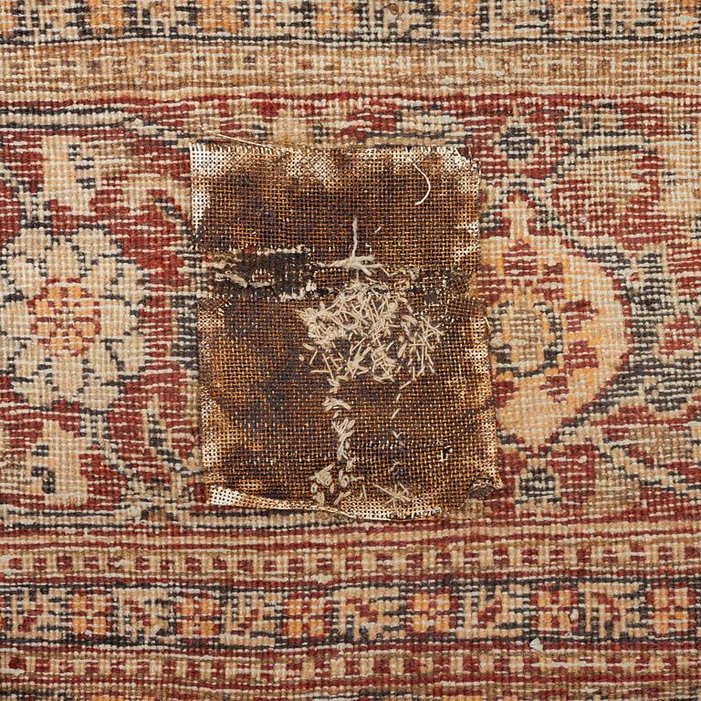 Rug, Tabriz, antique finish, approx. 395 x 275 cm.